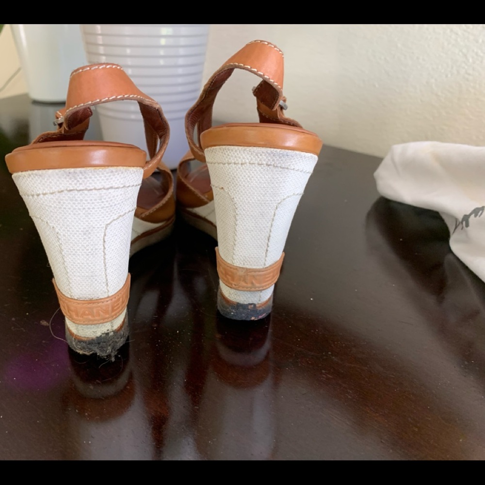 COPY - Chanel wedges size 8. - Picture 8 of 11